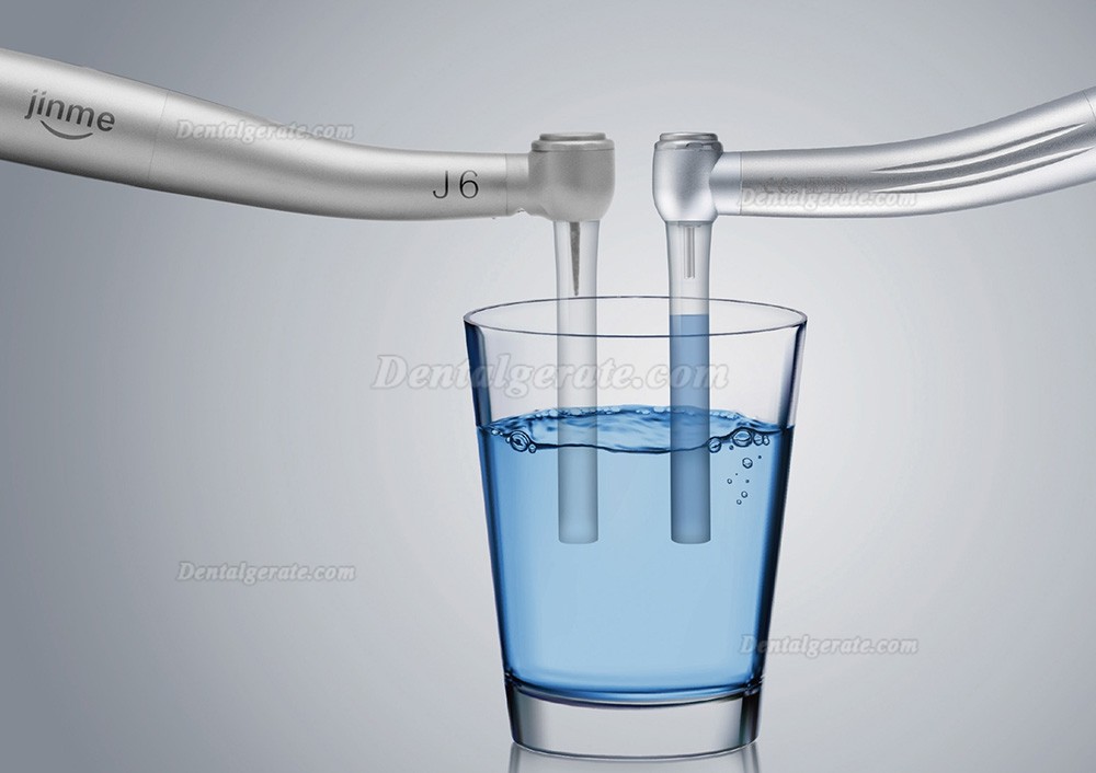 Jinme J6 Dental Turbinen Handst&uuml;ck, 6-Loch, mit NSK/KVAO Schnellkupplung